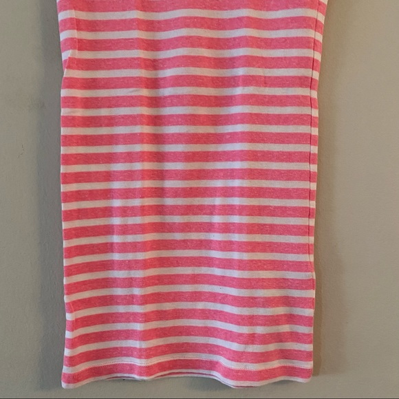 Gap pink stripe scoopneck tank top - Picture 5 of 7